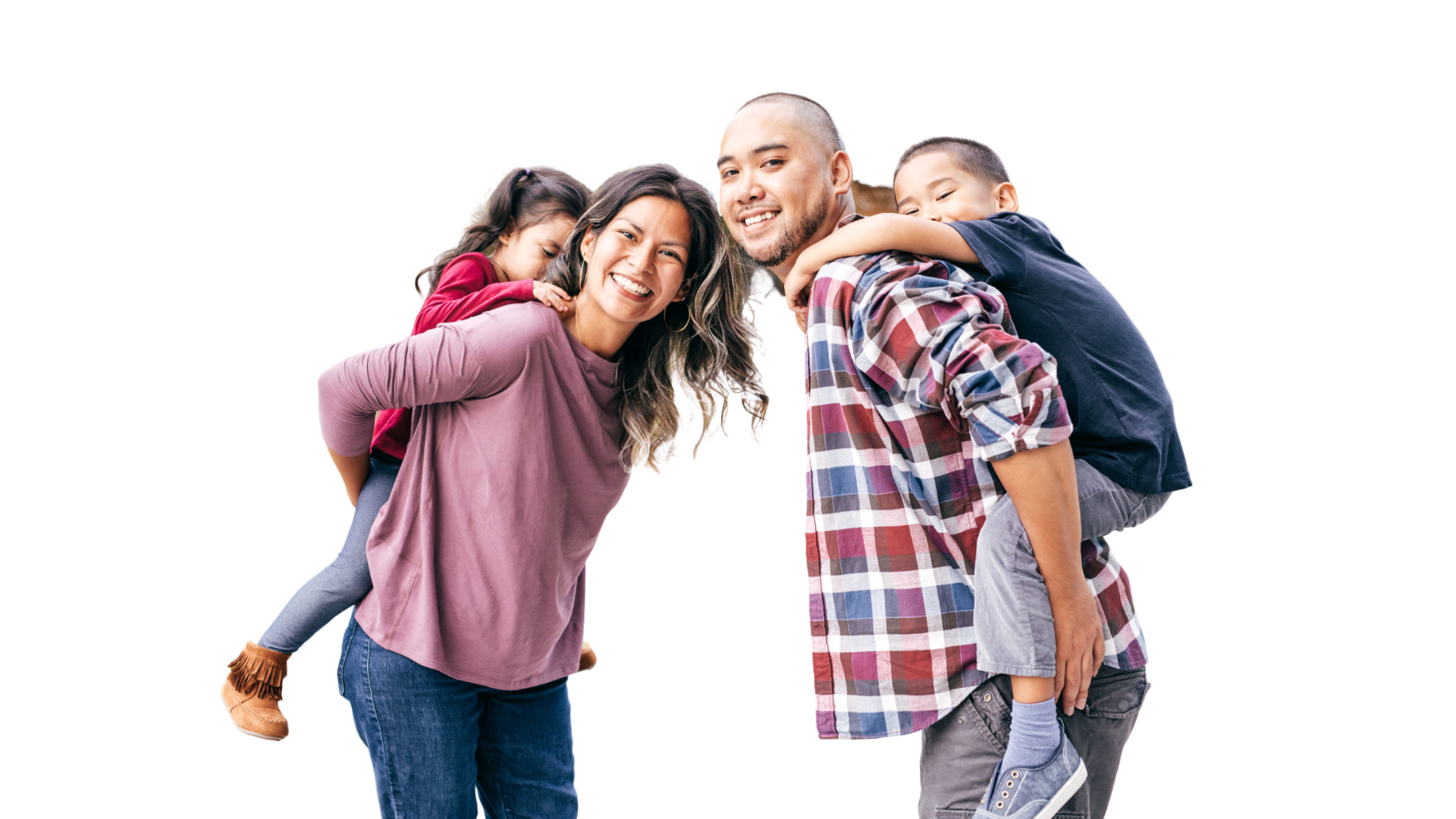 Family protected by life insurance